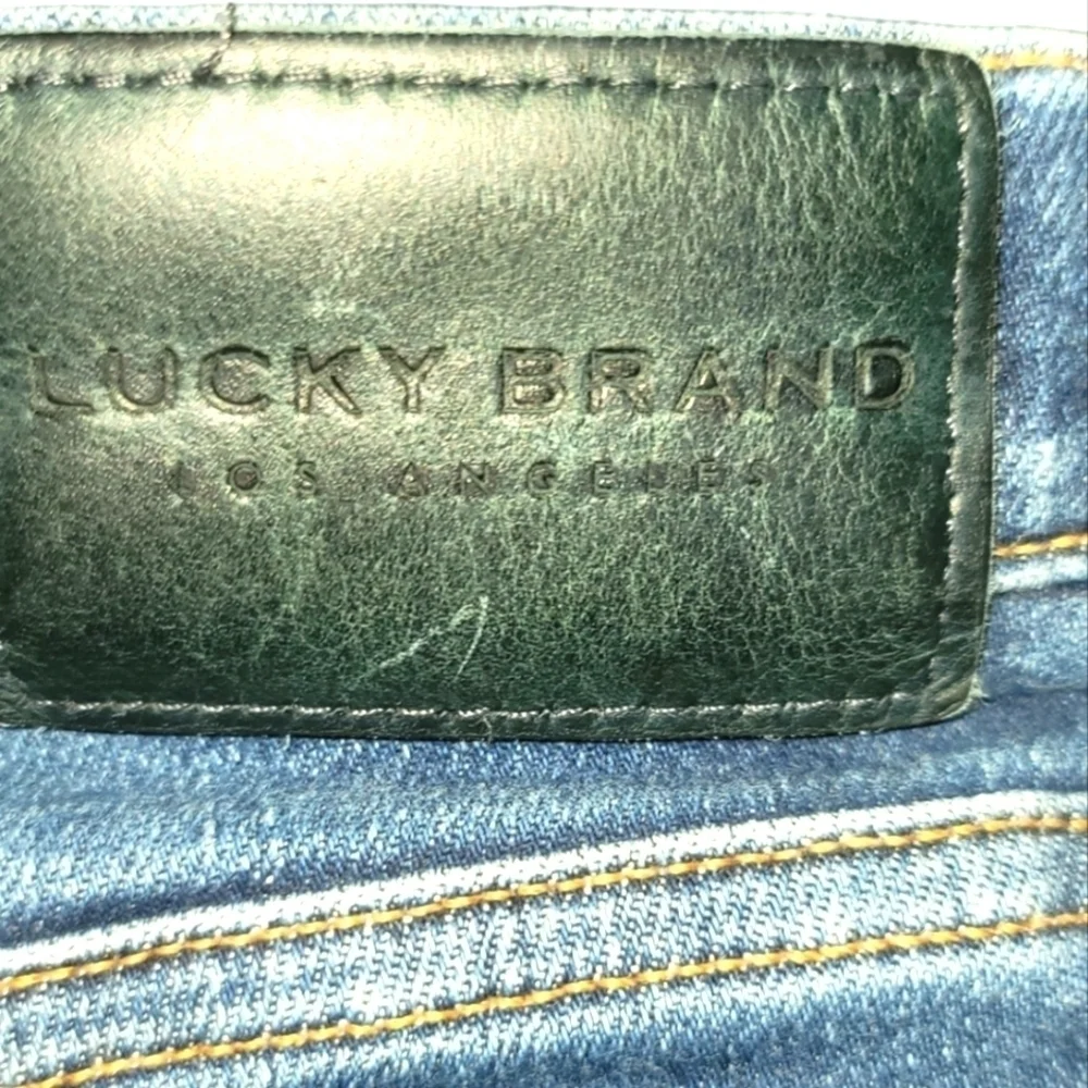 Lucky Brand 121 Slim Straight Stretch Denim Jeans